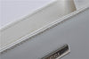 Authentic GUCCI 2Way Shoulder Hand Bag Purse Vinyl Leather Clear White 7506C