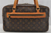 Authentic Louis Vuitton Monogram Cite GM Shoulder Bag M51181 LV 7507I
