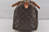 Authentic Louis Vuitton Monogram Speedy 30 Hand Boston Bag M41526 LV 7510D