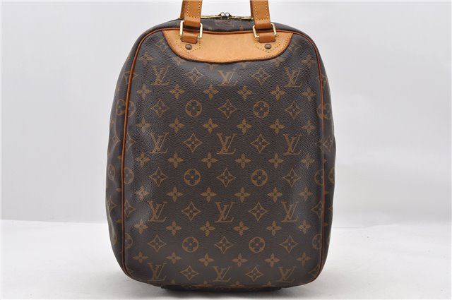 Authentic LOUIS VUITTON Monogram Excursion Hand Bag M41450 LV 7511C