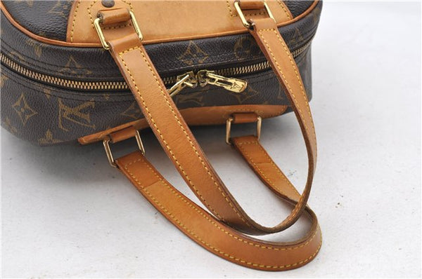 Authentic LOUIS VUITTON Monogram Excursion Hand Bag M41450 LV 7511C