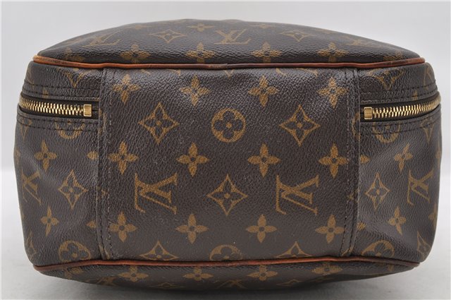 Authentic LOUIS VUITTON Monogram Excursion Hand Bag M41450 LV 7511C