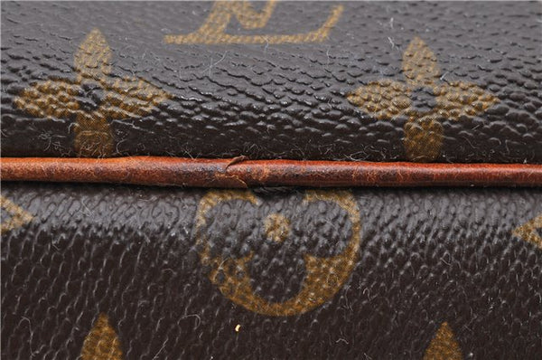 Authentic LOUIS VUITTON Monogram Excursion Hand Bag M41450 LV 7511C