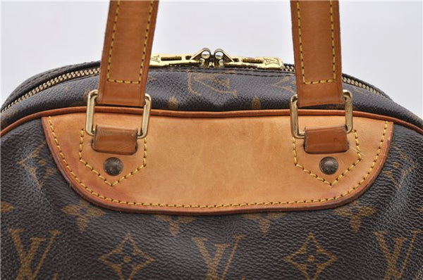 Authentic LOUIS VUITTON Monogram Excursion Hand Bag M41450 LV 7511C