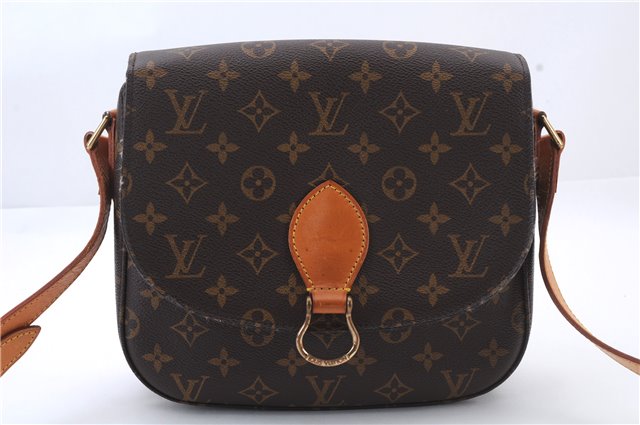 Auth LOUIS VUITTON Monogram Saint Cloud GM Shoulder Cross Bag M51242 LV 7515C