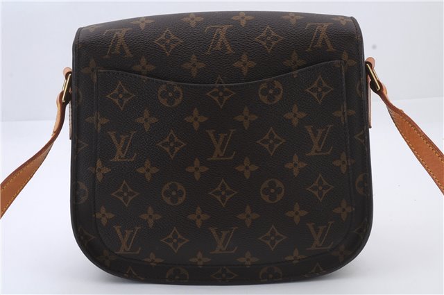 Auth LOUIS VUITTON Monogram Saint Cloud GM Shoulder Cross Bag M51242 LV 7515C
