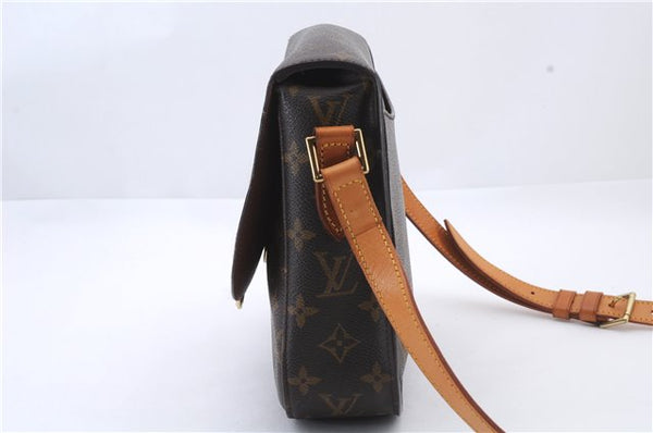 Auth LOUIS VUITTON Monogram Saint Cloud GM Shoulder Cross Bag M51242 LV 7515C