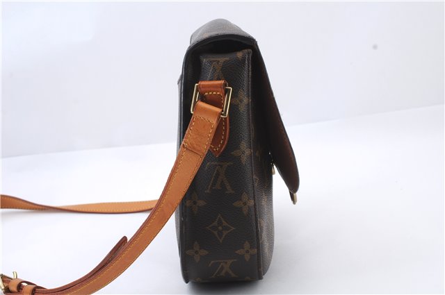 Auth LOUIS VUITTON Monogram Saint Cloud GM Shoulder Cross Bag M51242 LV 7515C