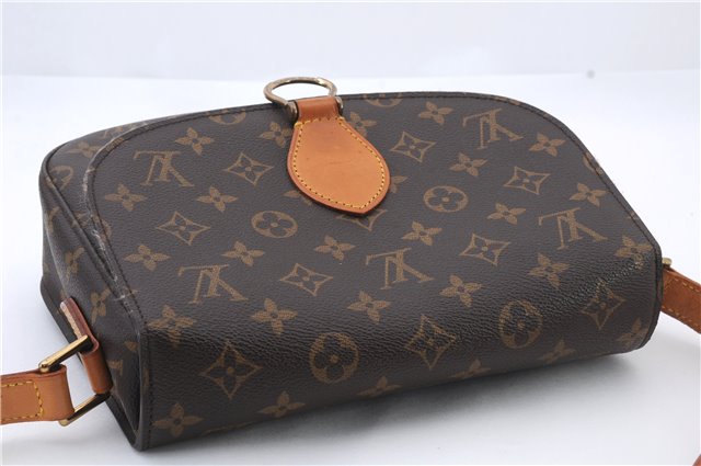 Auth LOUIS VUITTON Monogram Saint Cloud GM Shoulder Cross Bag M51242 LV 7515C