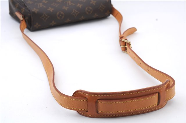 Auth LOUIS VUITTON Monogram Saint Cloud GM Shoulder Cross Bag M51242 LV 7515C