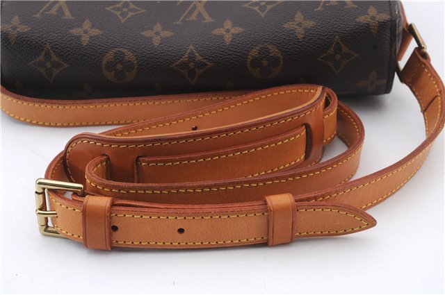 Auth LOUIS VUITTON Monogram Saint Cloud GM Shoulder Cross Bag M51242 LV 7515C