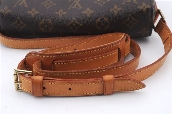 Auth LOUIS VUITTON Monogram Saint Cloud GM Shoulder Cross Bag M51242 LV 7515C