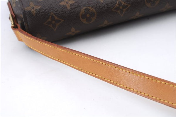 Auth LOUIS VUITTON Monogram Saint Cloud GM Shoulder Cross Bag M51242 LV 7515C