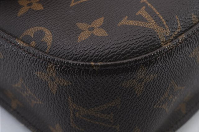 Auth LOUIS VUITTON Monogram Saint Cloud GM Shoulder Cross Bag M51242 LV 7515C