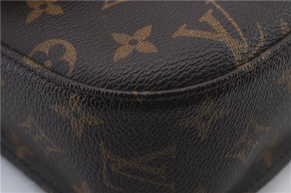 Auth LOUIS VUITTON Monogram Saint Cloud GM Shoulder Cross Bag M51242 LV 7515C