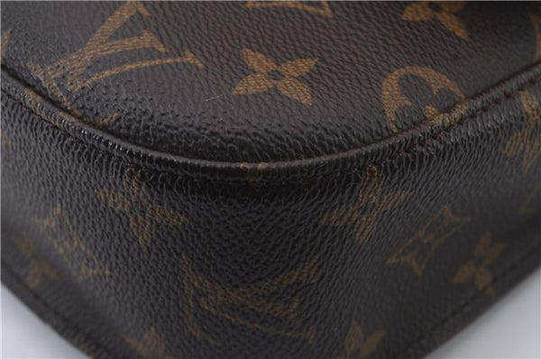 Auth LOUIS VUITTON Monogram Saint Cloud GM Shoulder Cross Bag M51242 LV 7515C