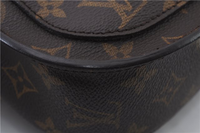 Auth LOUIS VUITTON Monogram Saint Cloud GM Shoulder Cross Bag M51242 LV 7515C