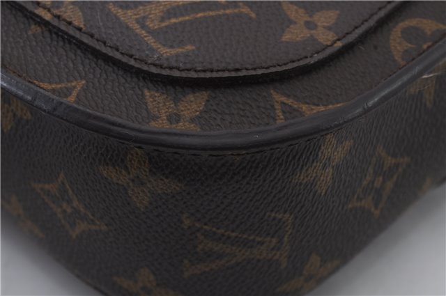 Auth LOUIS VUITTON Monogram Saint Cloud GM Shoulder Cross Bag M51242 LV 7515C