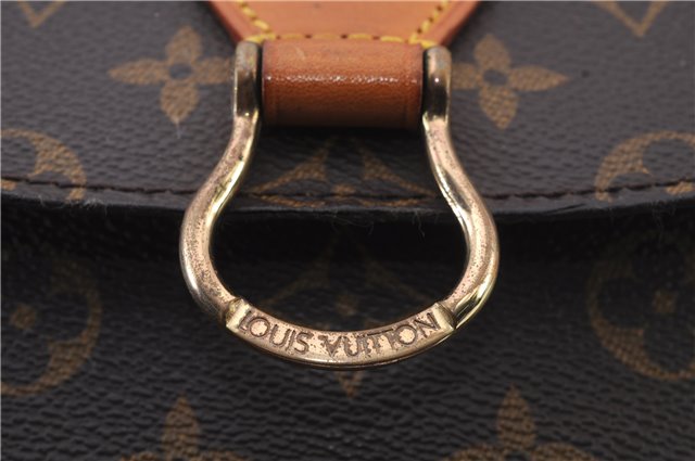 Auth LOUIS VUITTON Monogram Saint Cloud GM Shoulder Cross Bag M51242 LV 7515C