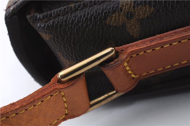 Auth LOUIS VUITTON Monogram Saint Cloud GM Shoulder Cross Bag M51242 LV 7515C