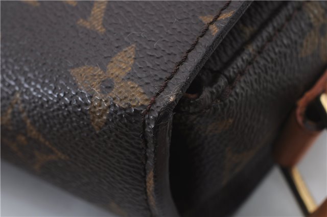 Auth LOUIS VUITTON Monogram Saint Cloud GM Shoulder Cross Bag M51242 LV 7515C