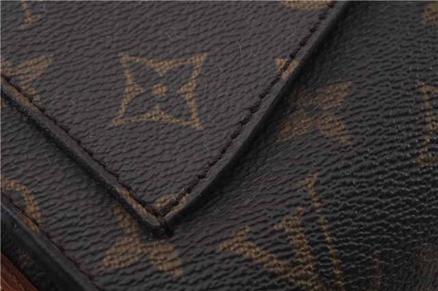 Auth LOUIS VUITTON Monogram Saint Cloud GM Shoulder Cross Bag M51242 LV 7515C