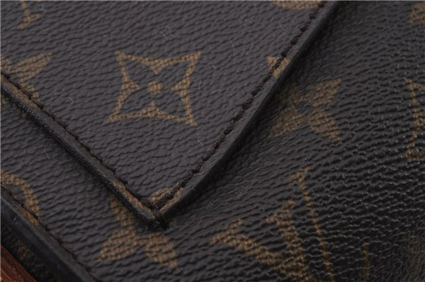 Auth LOUIS VUITTON Monogram Saint Cloud GM Shoulder Cross Bag M51242 LV 7515C