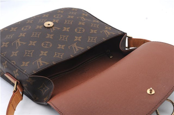 Auth LOUIS VUITTON Monogram Saint Cloud GM Shoulder Cross Bag M51242 LV 7515C