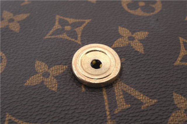 Auth LOUIS VUITTON Monogram Saint Cloud GM Shoulder Cross Bag M51242 LV 7515C