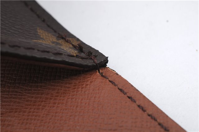 Auth LOUIS VUITTON Monogram Saint Cloud GM Shoulder Cross Bag M51242 LV 7515C