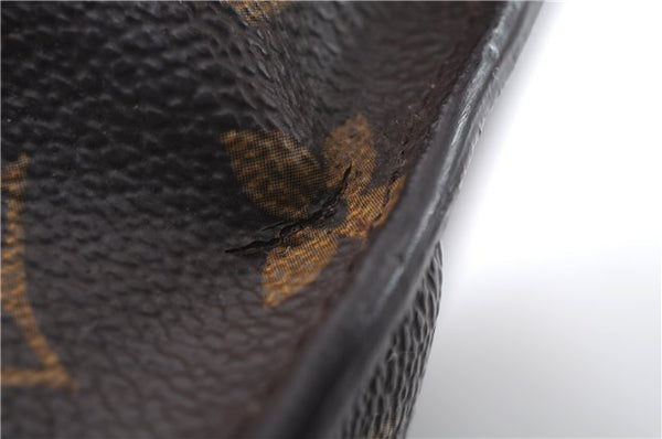 Auth LOUIS VUITTON Monogram Saint Cloud GM Shoulder Cross Bag M51242 LV 7515C