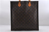 Authentic LOUIS VUITTON Monogram Sac Plat Hand Bag M51140 LV 7516C