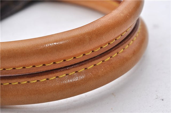 Authentic LOUIS VUITTON Monogram Sac Plat Hand Bag M51140 LV 7516C