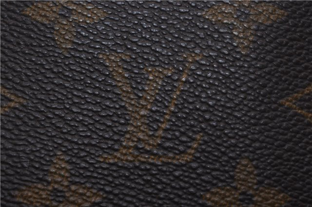 Authentic LOUIS VUITTON Monogram Sac Plat Hand Bag M51140 LV 7516C