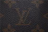 Authentic LOUIS VUITTON Monogram Sac Plat Hand Bag M51140 LV 7516C