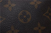 Authentic LOUIS VUITTON Monogram Sac Plat Hand Bag M51140 LV 7516C