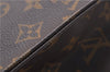 Authentic LOUIS VUITTON Monogram Sac Plat Hand Bag M51140 LV 7516C