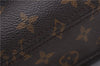 Authentic LOUIS VUITTON Monogram Sac Plat Hand Bag M51140 LV 7516C