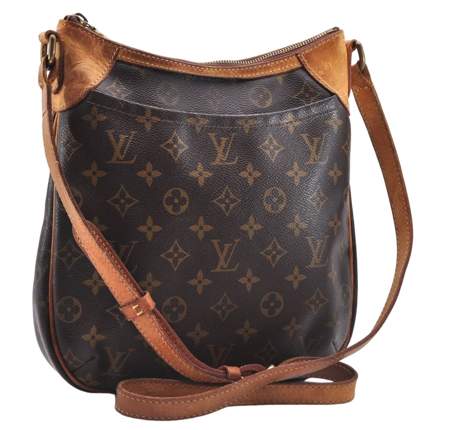Auth Louis Vuitton Monogram Odeon PM Shoulder Cross Body Bag M56390 LV 7516D