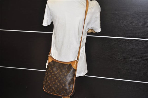Auth Louis Vuitton Monogram Odeon PM Shoulder Cross Body Bag M56390 LV 7516D