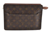 Authentic Louis Vuitton Monogram Pochette Homme Clutch Hand Bag M51795 LV 7516I