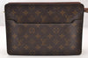 Authentic Louis Vuitton Monogram Pochette Homme Clutch Hand Bag M51795 LV 7516I