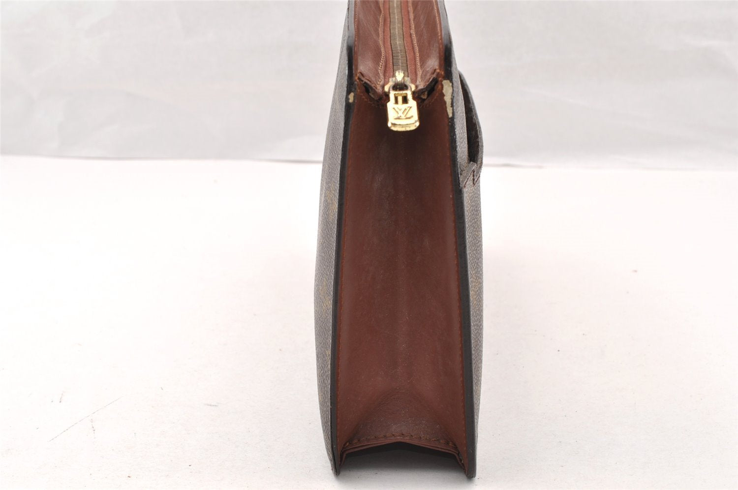 Authentic Louis Vuitton Monogram Pochette Homme Clutch Hand Bag M51795 LV 7516I