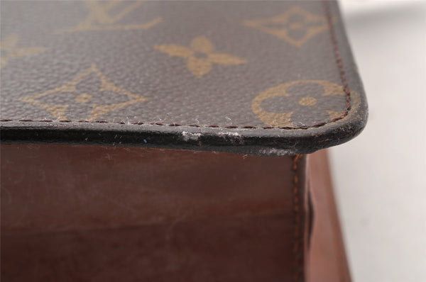 Authentic Louis Vuitton Monogram Pochette Homme Clutch Hand Bag M51795 LV 7516I