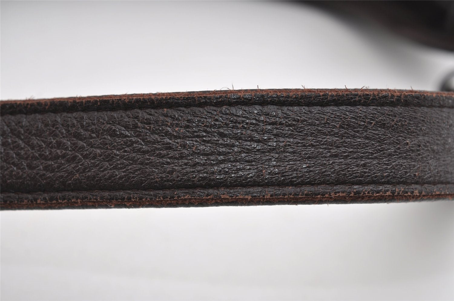 Authentic BOTTEGA VENETA Stitch Vintage Leather Shoulder Bag Purse Brown 7517I