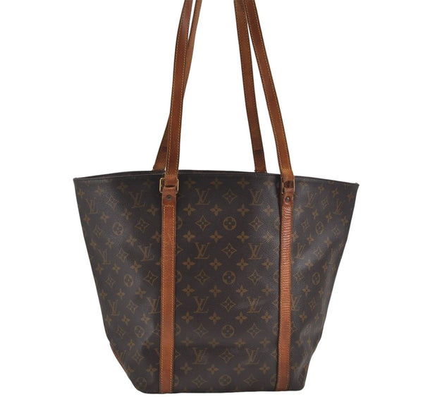 Authentic Louis Vuitton Monogram Sac Shopping PM Tote Bag M51108 LV 7519D