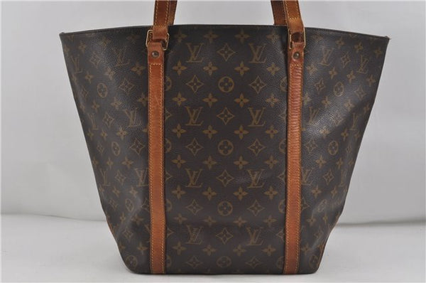 Authentic Louis Vuitton Monogram Sac Shopping PM Tote Bag M51108 LV 7519D