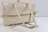 Auth LOUIS VUITTON Monogram Empreinte Anspire Shoulder Hand Bag White LV 7521C