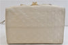 Auth LOUIS VUITTON Monogram Empreinte Anspire Shoulder Hand Bag White LV 7521C