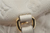 Auth LOUIS VUITTON Monogram Empreinte Anspire Shoulder Hand Bag White LV 7521C